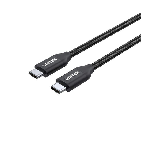 Unitek 2m USB-C 100W PD Fast Charging Cable with USB 2.0 Data C14059BK