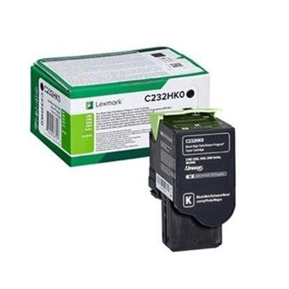 Lexmark C235HK0 Black Toner Cartridge 3,000 Pages Original Single-pack