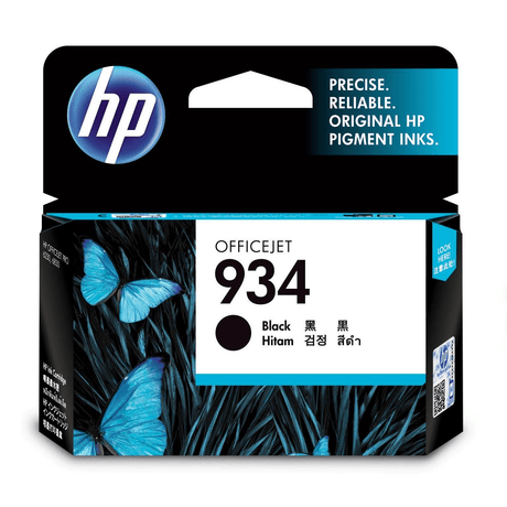 HP 934 Black Standard Yield Printer Ink Cartridge Original C2P19AE Single-pack