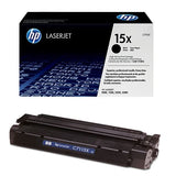 HP 15X Black Toner Cartridge 3,500 Pages Original C7115X Single-pack