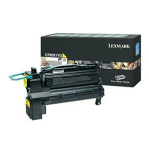 Lexmark C792X1YG Yellow Toner Cartridge 20,000 Pages Original Single-pack