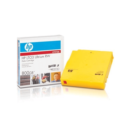 HPE LTO-3 Ultrium 800GB RW Data Cartridge C7973A