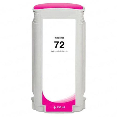 HP 72 130-ml DesignJet Magenta High Yield Printer Ink Cartridge Original C9372A Single-pack