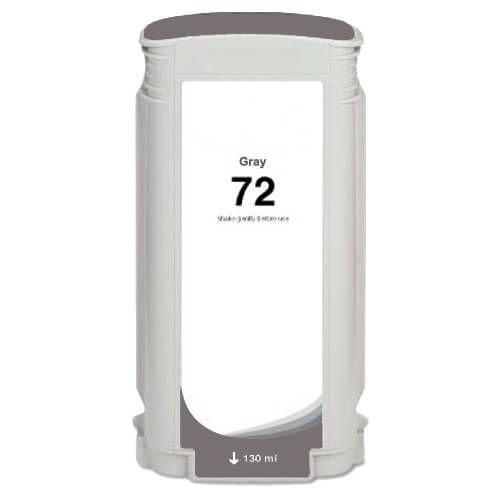 HP 72 130-ml DesignJet Grey High Yield Printer Ink Cartridge Original C9374A Single-pack