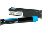 Lexmark C950X2CG Cyan Toner Cartridge 24,000 Pages Original Single-pack