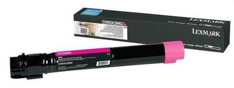 Lexmark C950X2MG Magenta Toner Cartridge 24,000 Pages Original Single-pack