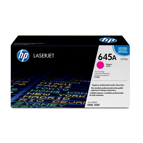 HP 645A Magenta Toner Cartridge 12,000 Pages Original C9733A Single-pack