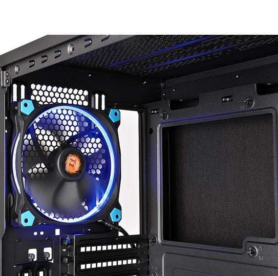 Thermaltake Suppressor F31 Tempered Glass Edition Midi Tower Black PC Case CA-1E3-00M1WN-03