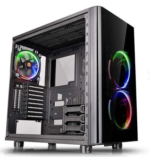 Thermaltake View 31 TG RGB Midi Tower Black Gaming PC Case CA-1H8-00M1WN-01