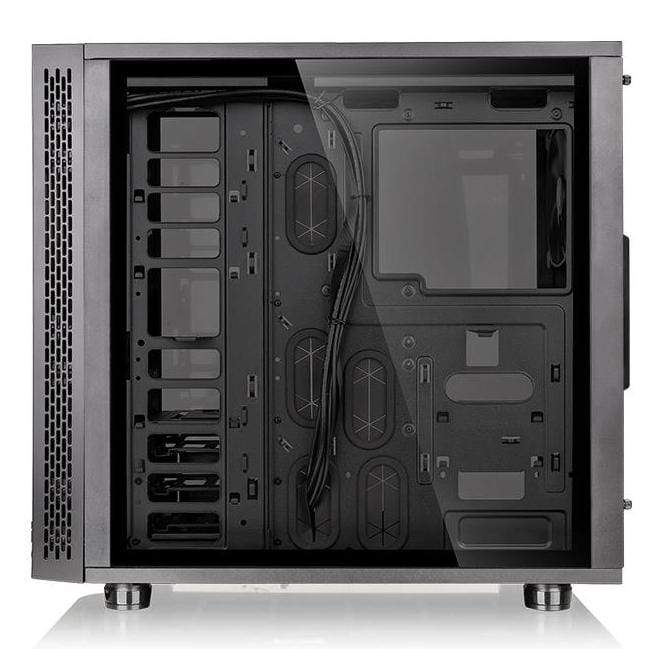 Thermaltake View 31 TG RGB Midi Tower Black Gaming PC Case CA-1H8-00M1WN-01