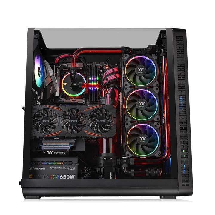 Thermaltake View 37 ARGB Edition Midi Tower Black Gaming PC Case CA-1J7-00M1WN-04