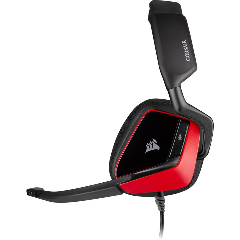 Corsair VOID ELITE SURROUND Headset Head band Black and Cherry CA 9011