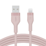 Belkin BoostCharge Flex USB-C Cable with Lightning Connector Pink CAA009BT1MPK