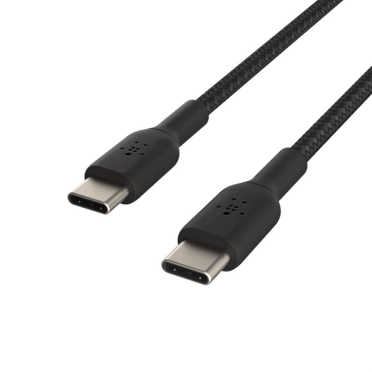 Belkin BoostCharge 1m Braided USB-C to USB-C Cable - Black CAB004BT1MBK