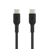 Belkin BoostCharge 1m Braided USB-C to USB-C Cable - Black CAB004BT1MBK