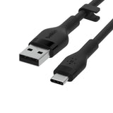 Belkin BoostCharge Flex 3m USB-A to USB-C Cable Black CAB008BT3MBK