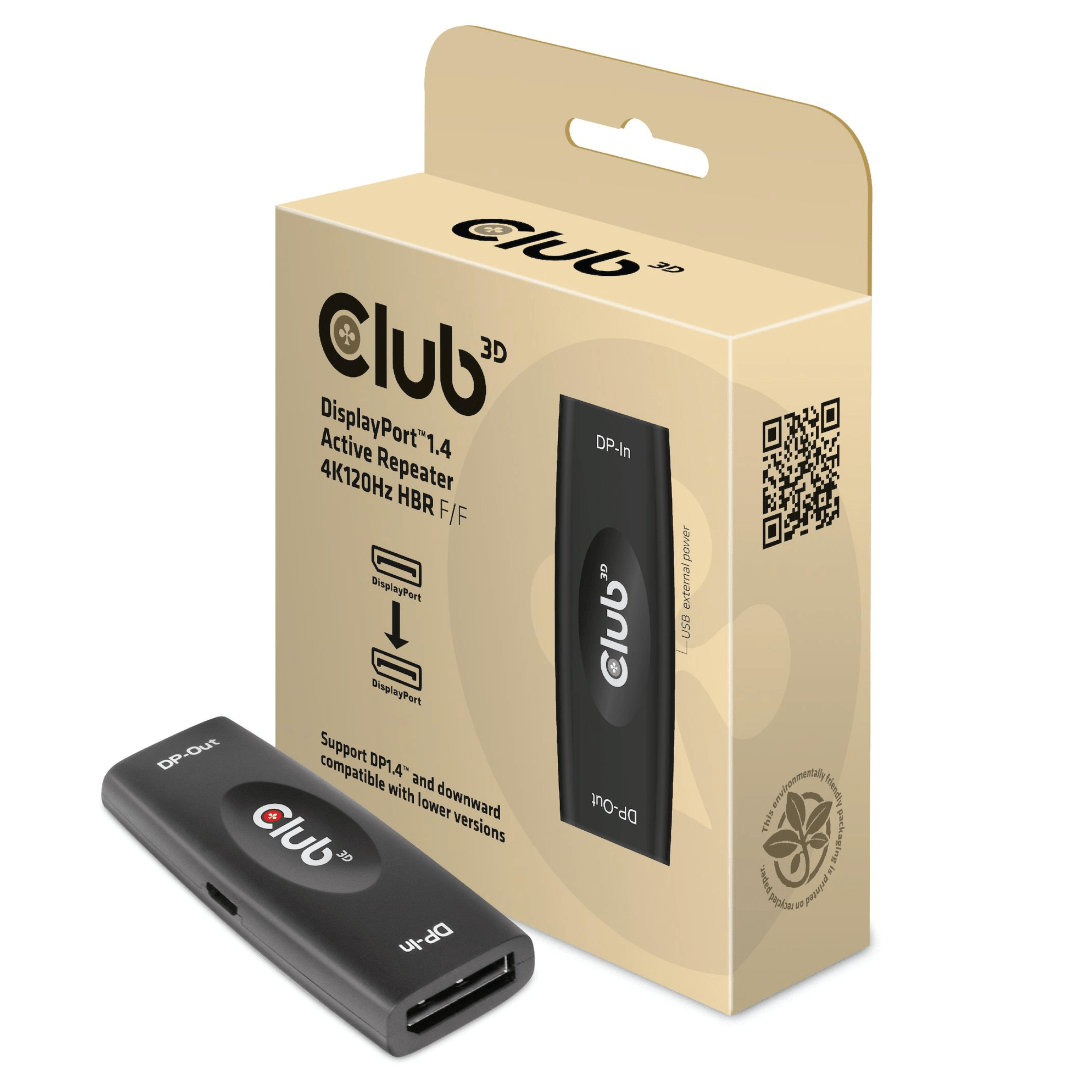 Club 3D CAC-1007 DisplayPort 1.4 Active Repeater