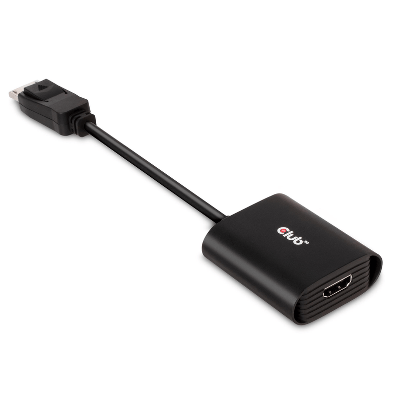 Mini DisplayPort 1.4 to HDMI 2.1 8K/60Hz or 4K/120Hz HDR Active Adapter