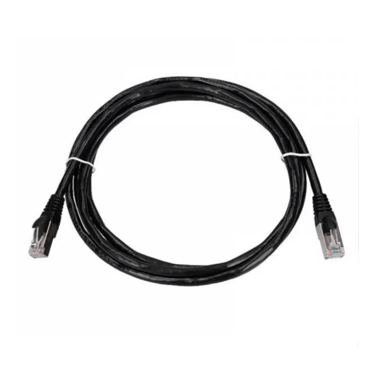 RCT CAT5E 3m Patch Cord Black CAT5E-3M-BLK