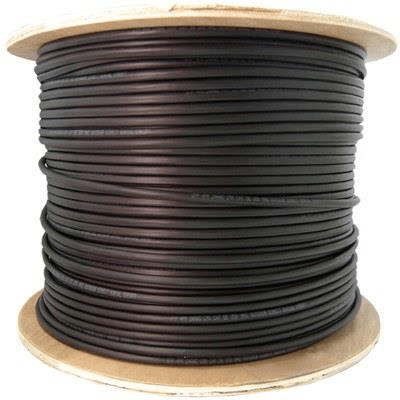 Cattex 500m UV STP CAT6 Cable Black CAT6STP500MUV