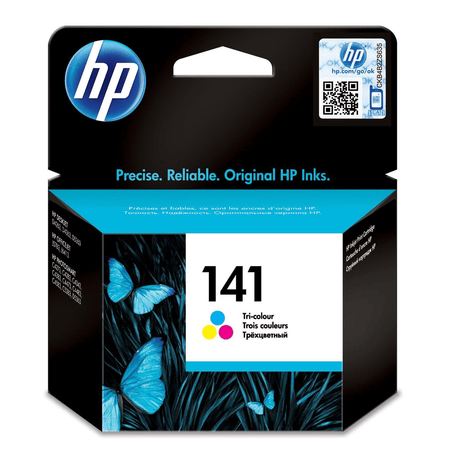 HP 141 Tri-Colour Printer Ink Cartridge Original CB337HE Single-pack