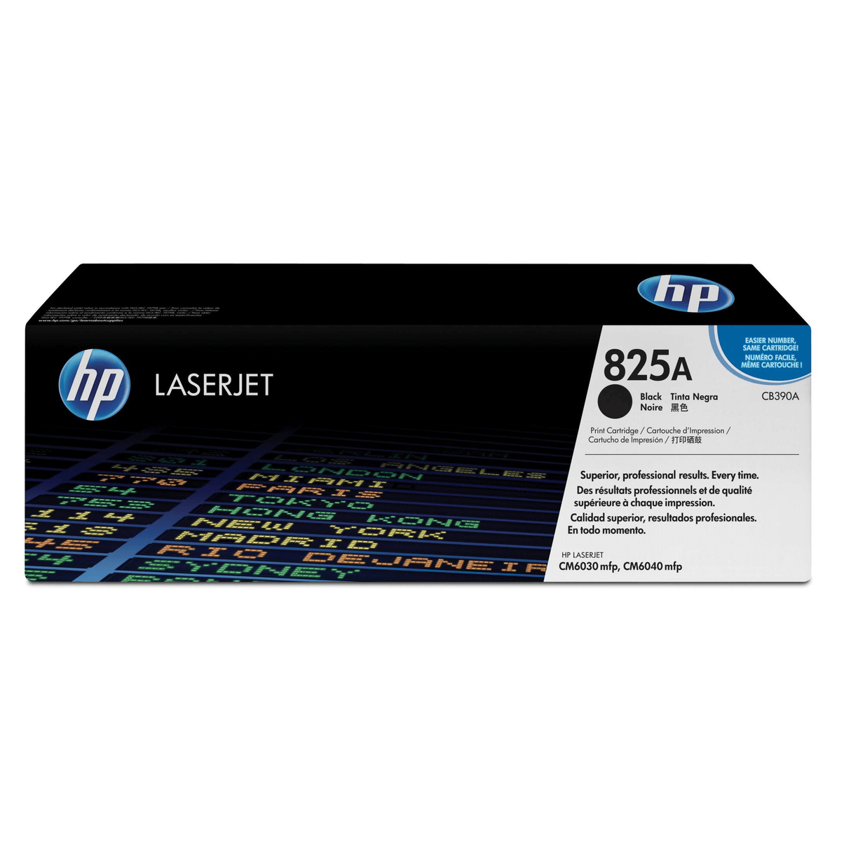 HP 825A Black Toner Cartridge 19,500 Pages Original CB390A Single-pack