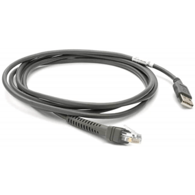 Zebra USB Printer Cable 2.1m Black CBA-U21-S07ZAR