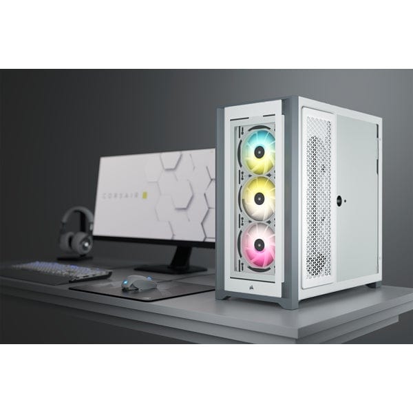 Corsair iCUE 5000X RGB Midi Tower White