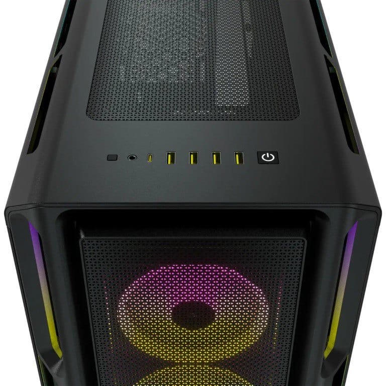 Corsair iCUE 5000T Computer Case Midi PC Tower Black CC-9011230-WW