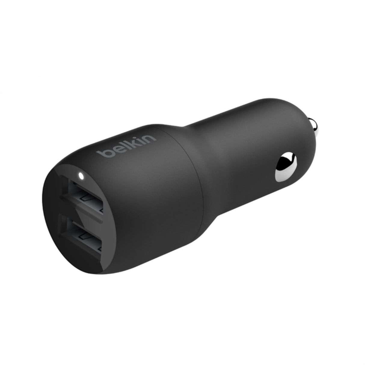 Belkin BoostCharge 24W Dual USB-A Car Charger - Black CCE001BT1MBK