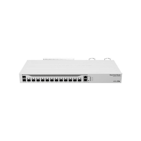 MikroTik with RouterOS L6 license wired router Gigabit Ethernet White CCR2004-1G-12S+2XS