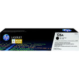 HP 126A Black Toner Cartridge 1,200 Pages Original CE310A Single-pack