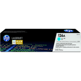 HP 126A Cyan Toner Cartridge 1,000 Pages Original CE311A Single-pack