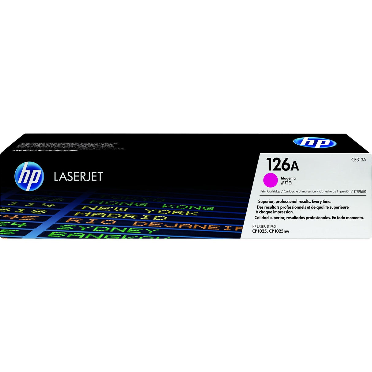 HP 126A Magenta Toner Cartridge 1,000 Pages Original CE313A Single-pack