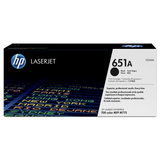 HP 651A Black Toner Cartridge 13,500 Pages Original CE340A Single-pack