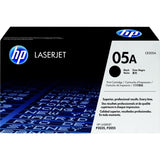 HP 05A Black Toner Cartridge 2,300 Pages Original CE505A Single-pack