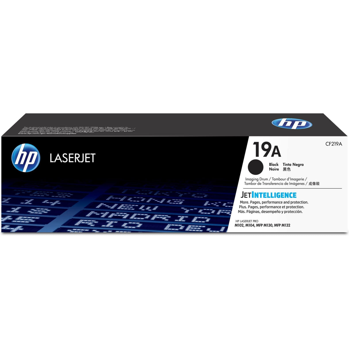 HP 19A Black Toner Cartridge 12,000 Pages Original CF219A Single-pack