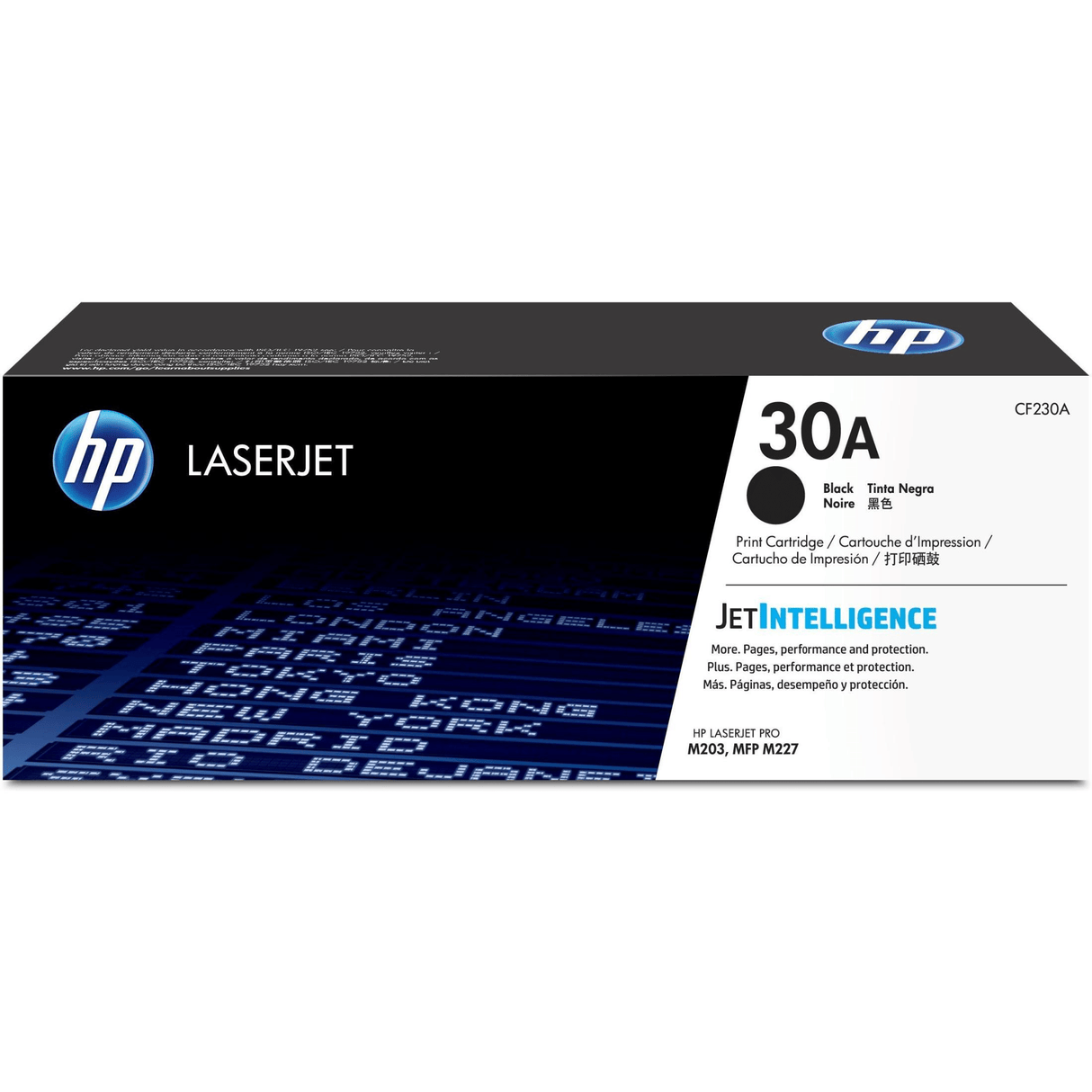 HP 30A Black Toner Cartridge 1,600 Pages Original CF230A Single-pack