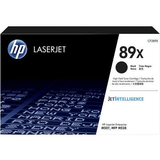 HP 89X Black Toner Cartridge 10,000 Pages Original CF289X Single-pack