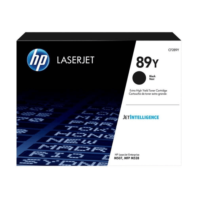 HP 89Y Black Toner Cartridge 20,000 pages Original CF289Y Single-pack