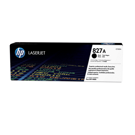 HP 827A Black Toner Cartridge 29,500 Pages Original CF300A Single-pack