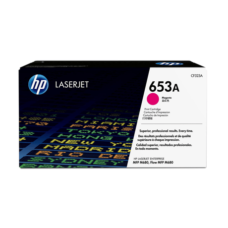 HP 653A Magenta Toner Cartridge 16,000 Pages Original CF323A Single-pack