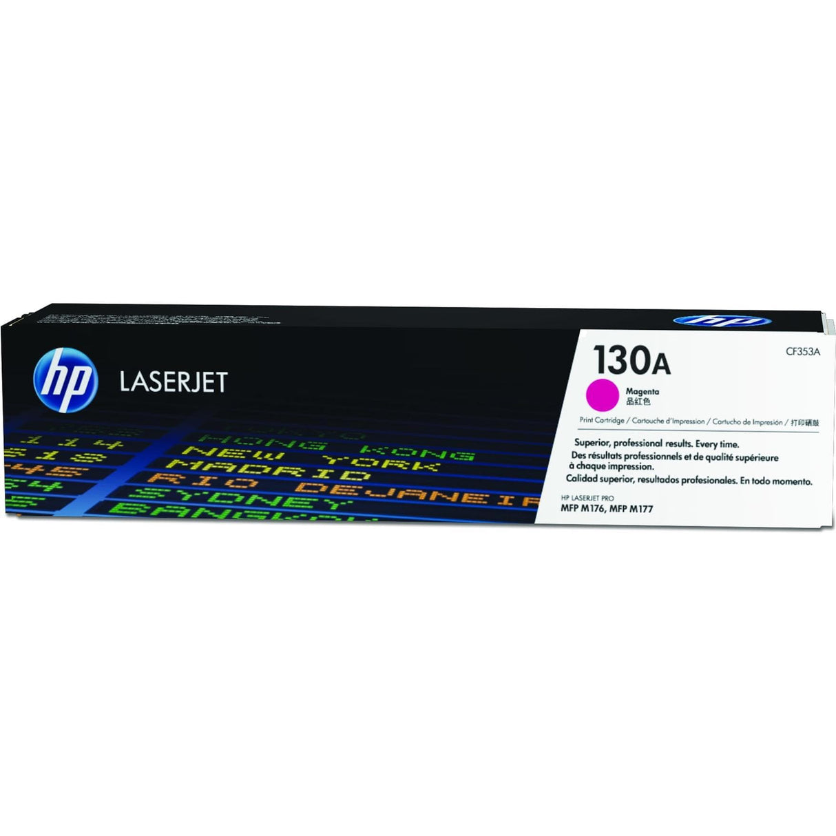 HP 130A Magenta Toner Cartridge 1,000 Pages Original CF353A Single-pack