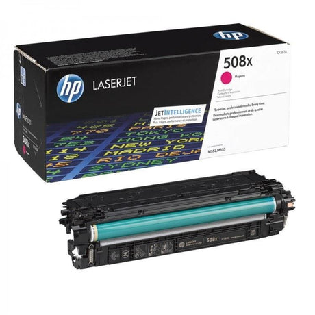 HP 508X Magenta Toner Cartridge 9,500 Pages Original CF363X Single-pack