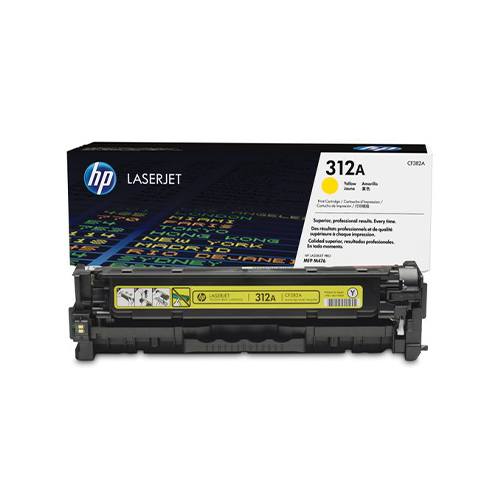 HP 312A Yellow Toner Cartridge 2,700 Pages Original CF382A Single-pack