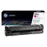 HP 201X Magenta Toner Cartridge 2,300 Pages Original CF403X Single-pack