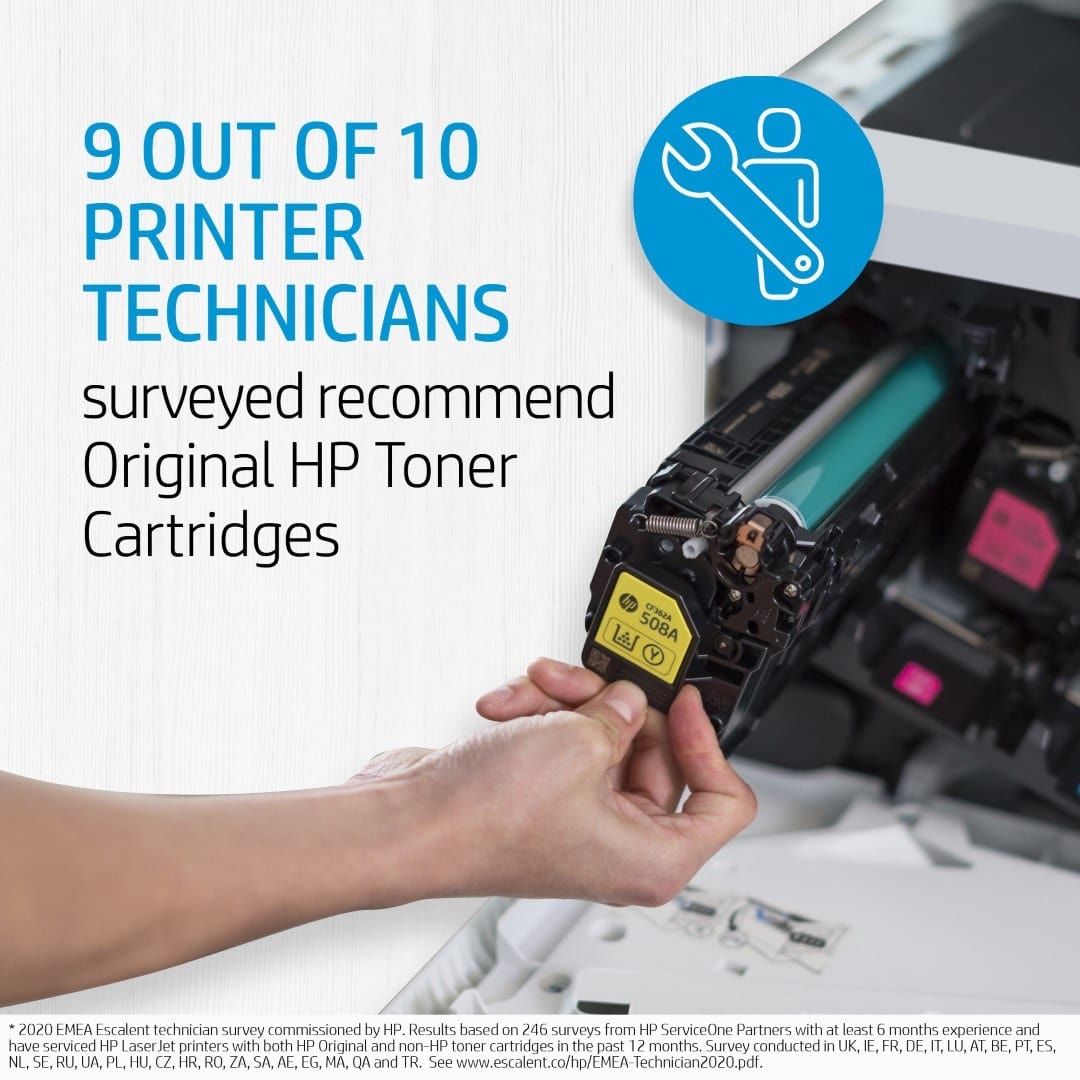 HP 410X Black Toner Cartridge 6,500 Pages Original CF410X Single-pack