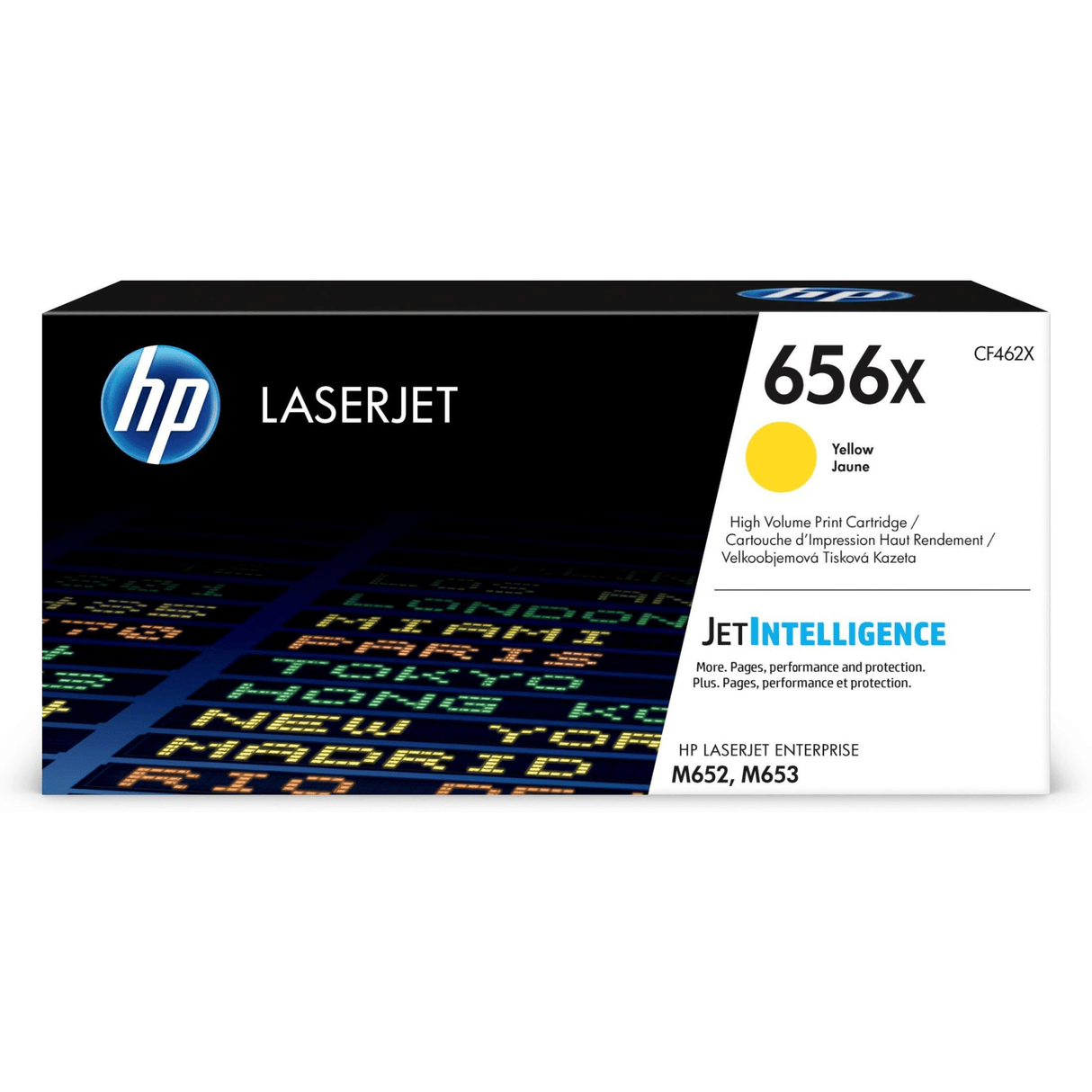 HP 656X Yellow Toner Cartridge 22,000 Pages Original CF462X Single-pack