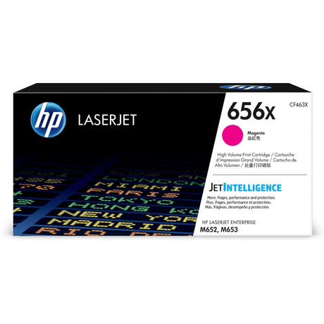 HP 656X Magenta Toner Cartridge 22,000 Pages Original CF463X Single-pack