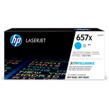 HP 657X Cyan Toner Cartridge 23,000 Pages Original CF471X Single-pack